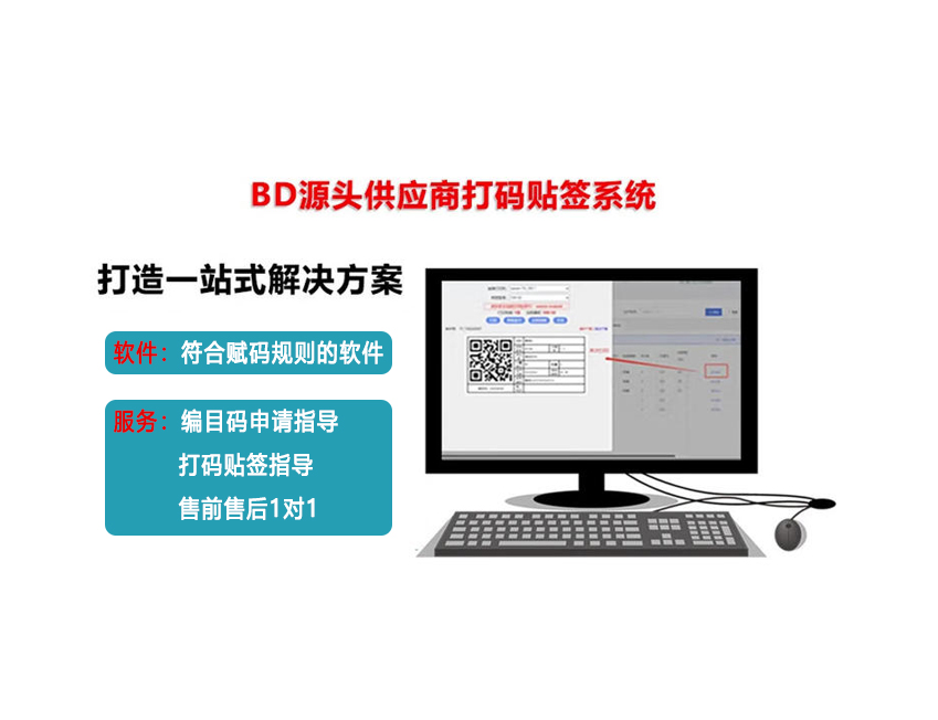装备打码贴签系统